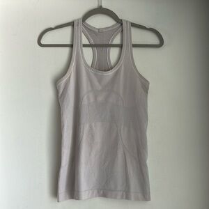 Lululemon Gray Racerback Tank Size 4
